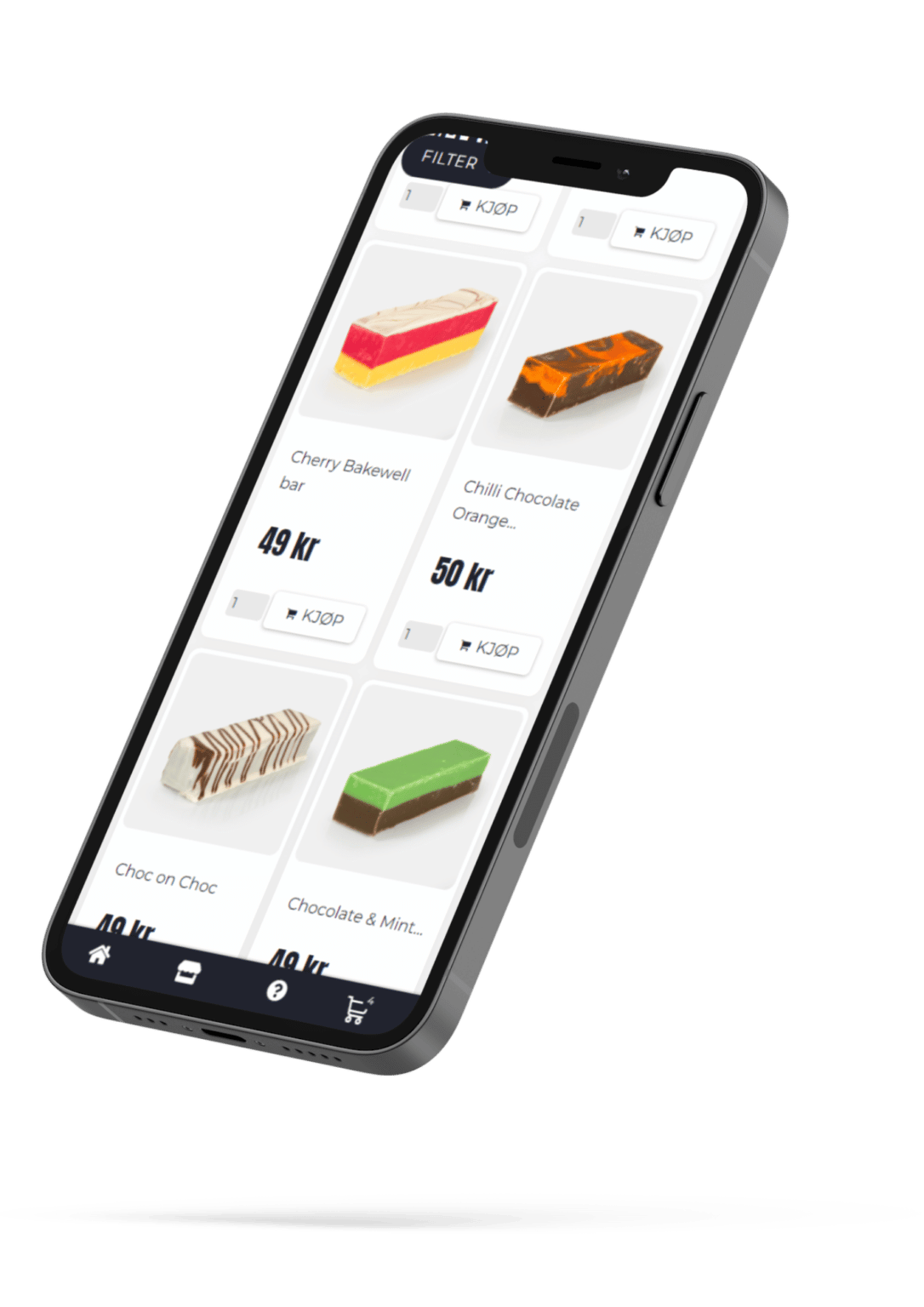 Bozzarnet ny nettside mobil